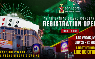 Kappa Sigma Returns to Las Vegas for the 75th Biennial Grand Conclave!